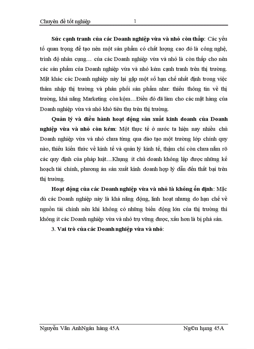 image for page Nâng cao chất lượng tín dụng đối với các Doanh nghiệp vừa và nhỏ tại Sở giao dịch Ngân hàng Ngoại thương Việt Nam 1