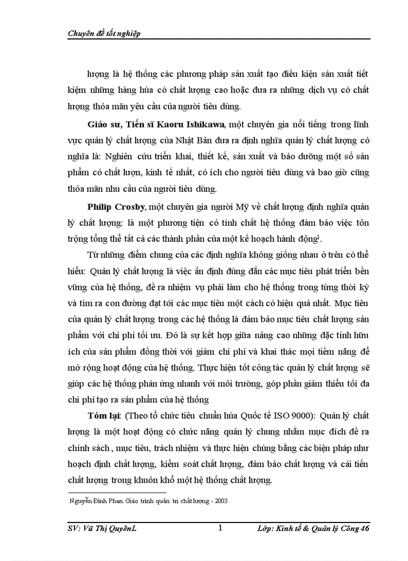 image for page Hoàn thiện việc áp dụng hệ thống quản lý chất lượng ISO 9001 2000 tại Công ty Cổ phần Xây dựng Công nghiệp