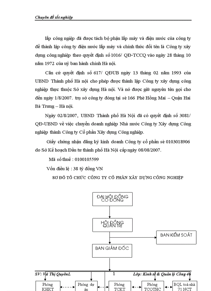 image for page Hoàn thiện việc áp dụng hệ thống quản lý chất lượng ISO 9001 2000 tại Công ty Cổ phần Xây dựng Công nghiệp