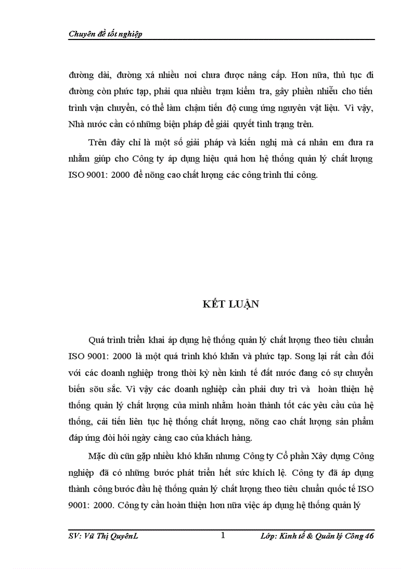image for page Hoàn thiện việc áp dụng hệ thống quản lý chất lượng ISO 9001 2000 tại Công ty Cổ phần Xây dựng Công nghiệp