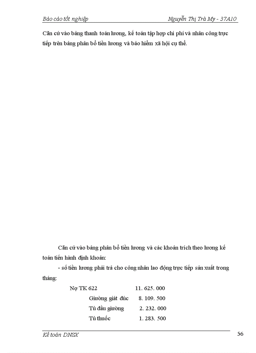 image for page Kế toán chi phí sản xuất và tính giá thành sản phẩm tại Công ty TNHH Sơn Hà 1