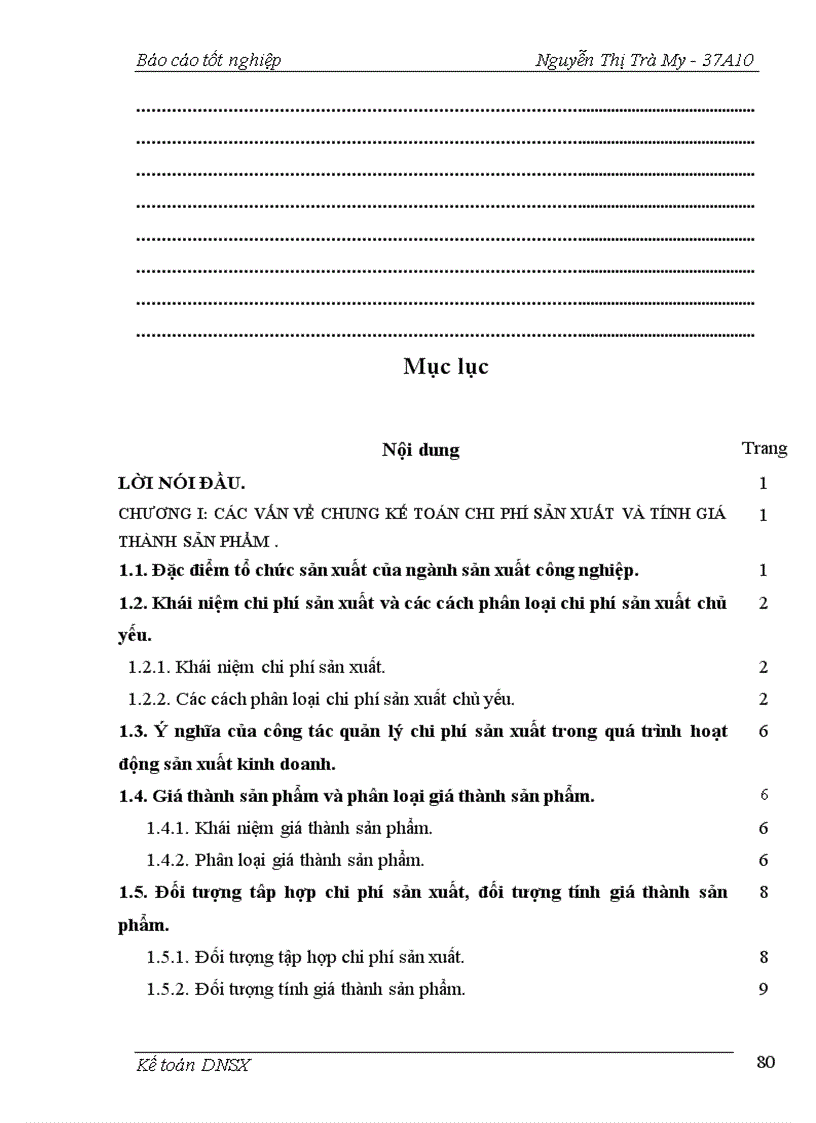 image for page Kế toán chi phí sản xuất và tính giá thành sản phẩm tại Công ty TNHH Sơn Hà 1