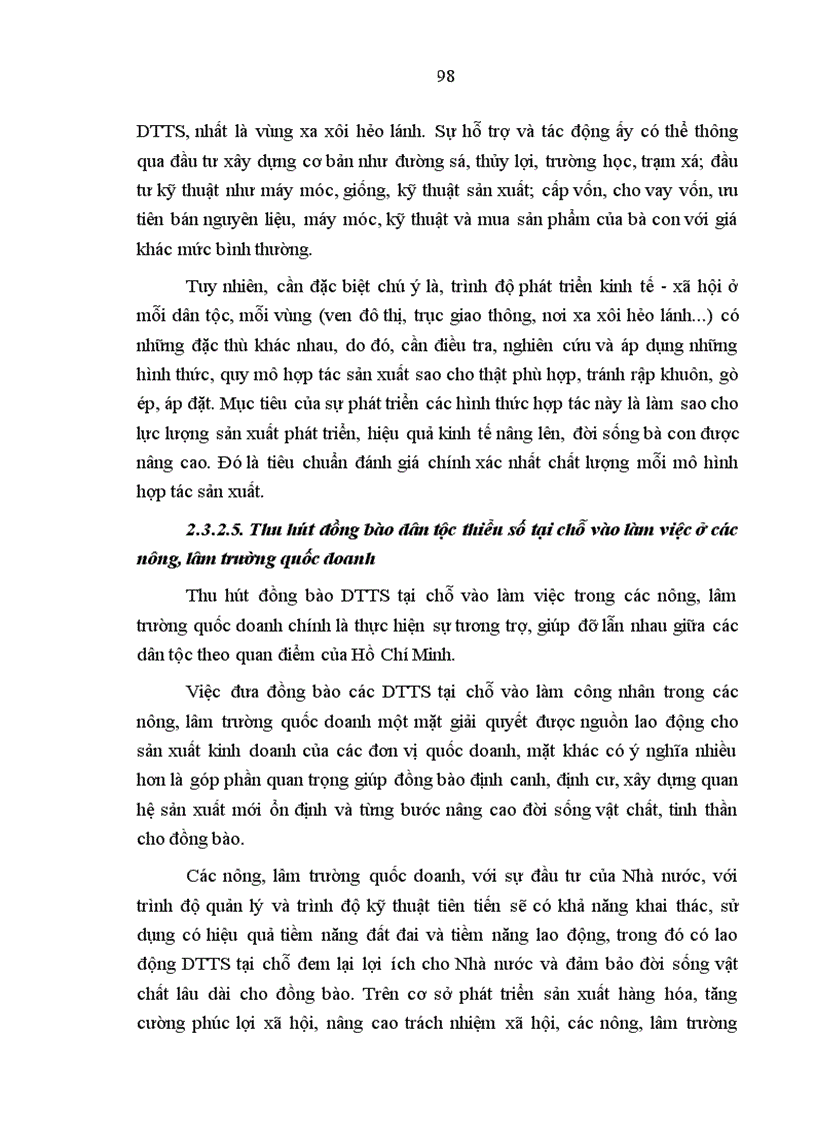 image for page Phát triển kinh tế trong các dân tộc ở Tây Nguyên thời kỳ đẩy mạnh công nghiệp hóa hiện đại hóa theo tư tưởng kinh tế Hồ Chí Minh