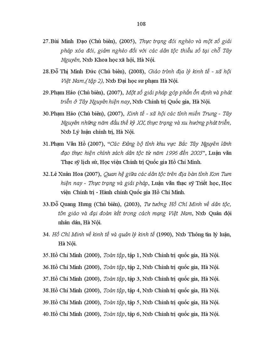 image for page Phát triển kinh tế trong các dân tộc ở Tây Nguyên thời kỳ đẩy mạnh công nghiệp hóa hiện đại hóa theo tư tưởng kinh tế Hồ Chí Minh