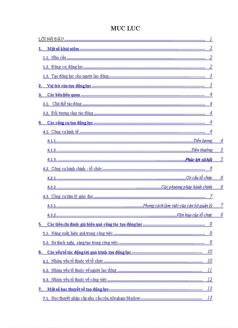 image for page Một số biện pháp nhằm hoàn thiện công tác tạo động lực cho người lao động tại công ty TNHH Đông Đô