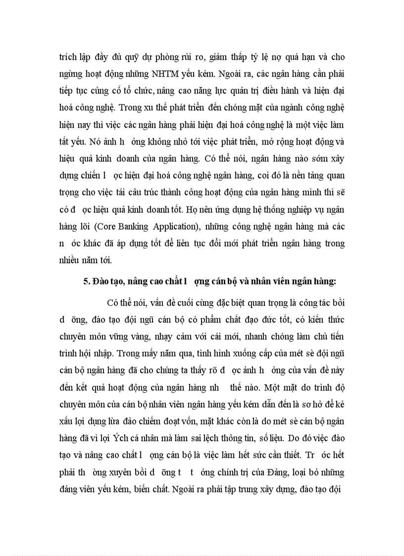 image for page Giải pháp nhằm nâng cao hiệu quả hoạt động kinh doanh của Ngân hàng Thương mại ở Việt Nam