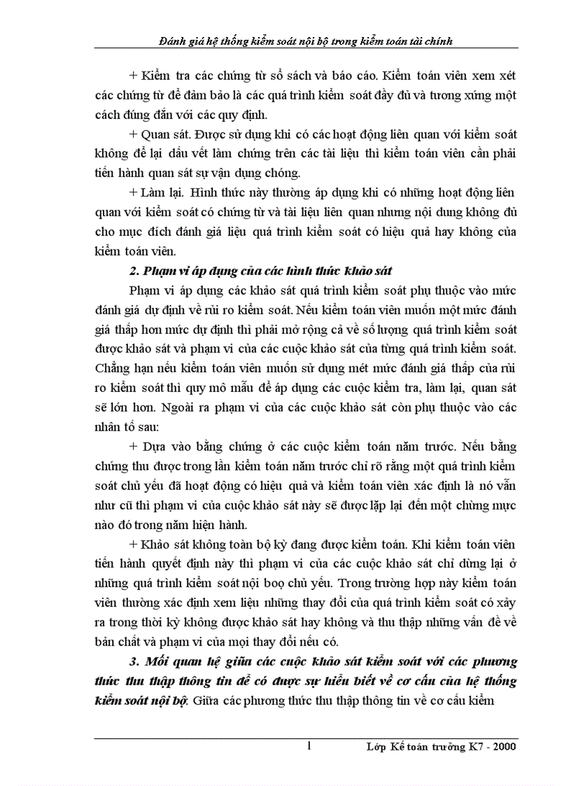 image for page Đánh giá hệ thống kiểm soát nội bộ trong kiểm toán tài chính 1