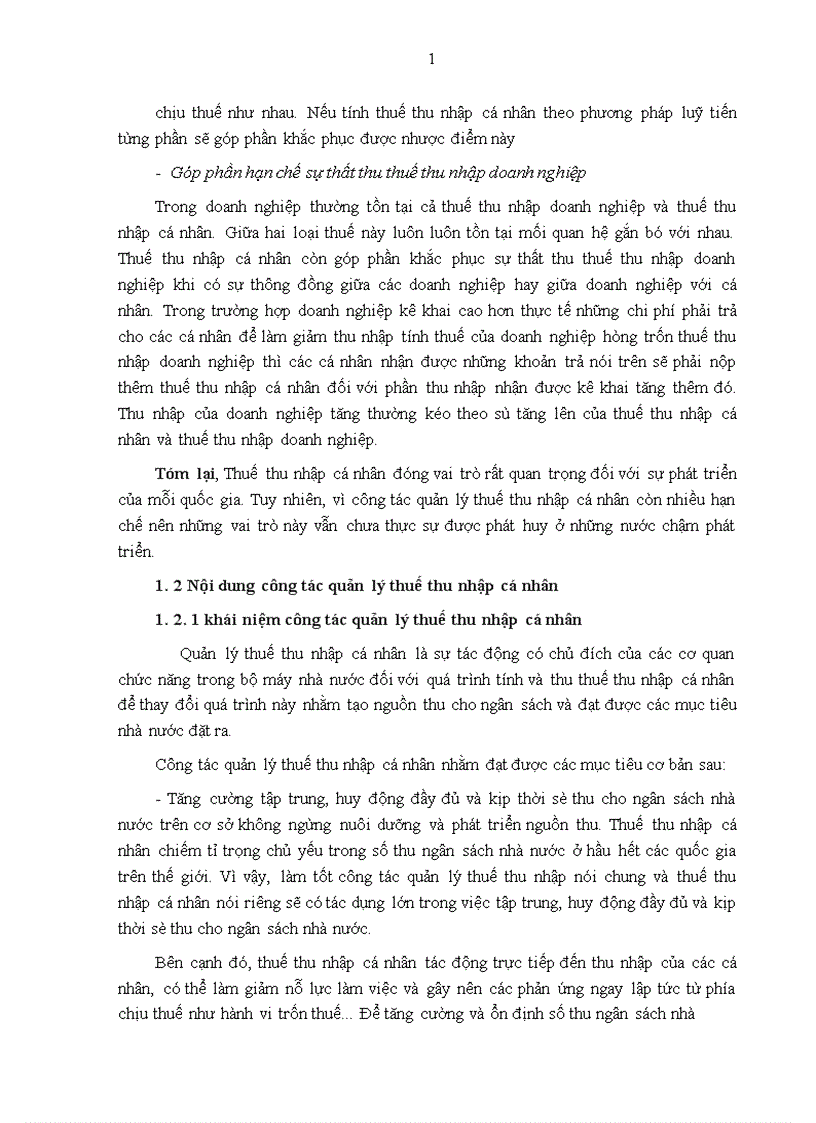 image for page Hoàn thiện công tác quản lý thuế thu nhập cá nhân ở Việt Nam hiện nay