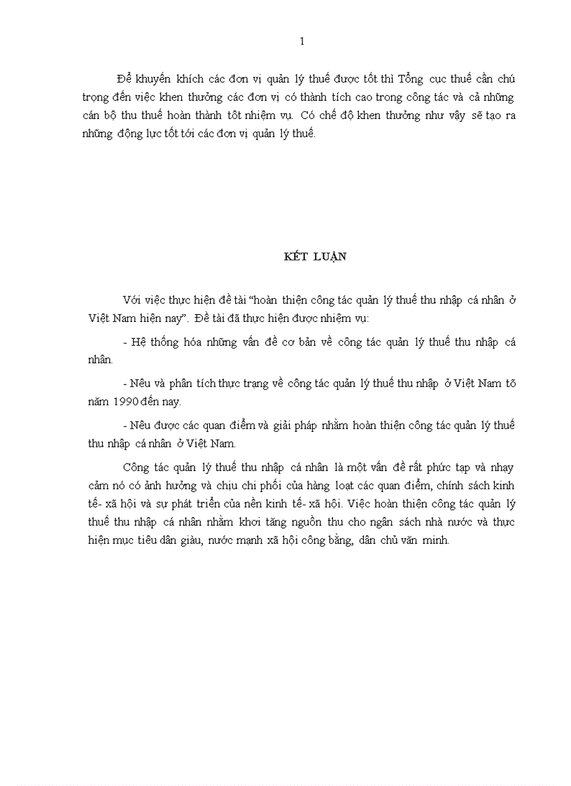 image for page Hoàn thiện công tác quản lý thuế thu nhập cá nhân ở Việt Nam hiện nay