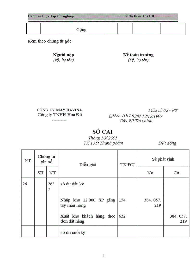 image for page Hoàn thiện công tác hạch toán kế toán tại Công ty TNHH Hoa Đô