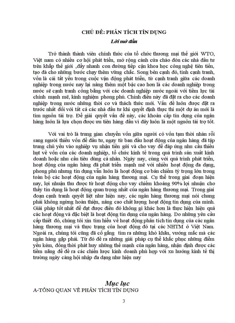 image for page thực trạng phân tích tín dụng chung của các nhtm