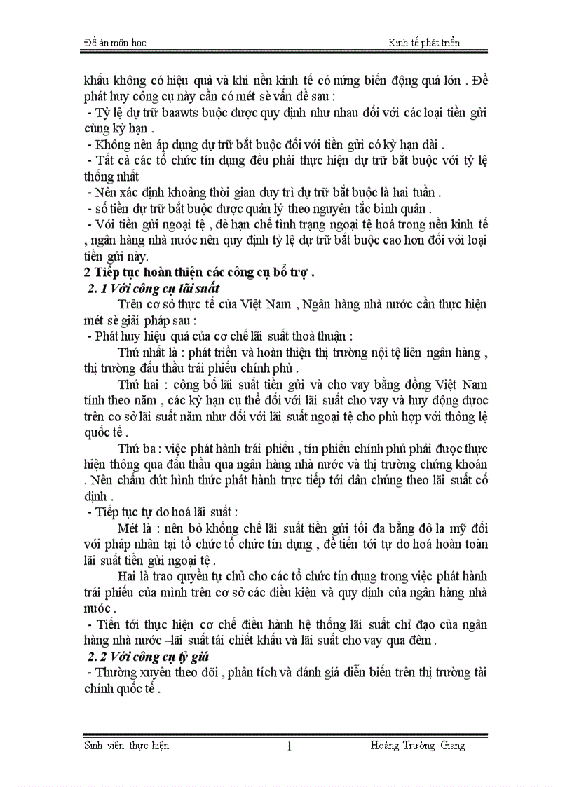 image for page Giải pháp nâng cao vai trò của chính sách tiền tệ trong điều tiết hoạt động kinh tế vĩ mô việt nam