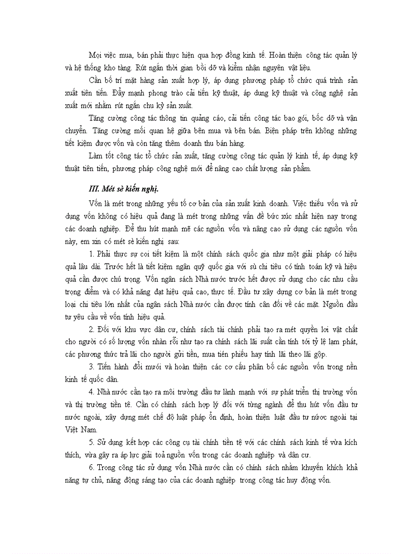 image for page Vốn và vấn đề sử dụng vốn có hiệu quả của các doanh nghiệp khi chuyển sang kinh tế thị trường ở nước ta