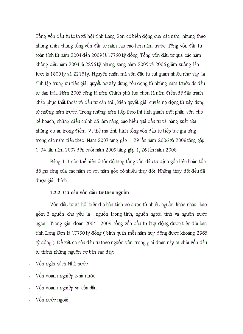 image for page Đầu tư phát triển kinh tế tỉnh Lạng Sơn giai đoạn 2004 2009 Thực trạng và giải pháp 1