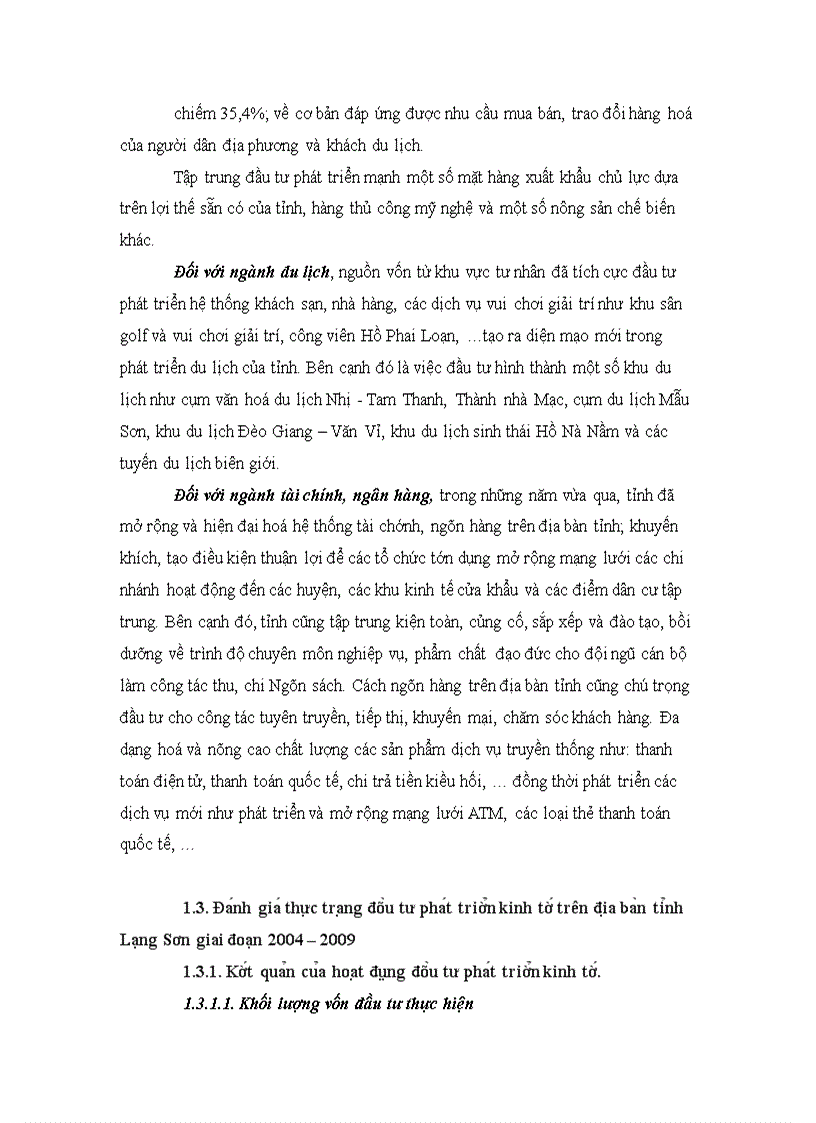 image for page Đầu tư phát triển kinh tế tỉnh Lạng Sơn giai đoạn 2004 2009 Thực trạng và giải pháp 1