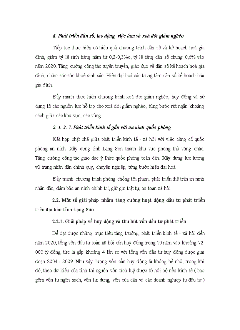 image for page Đầu tư phát triển kinh tế tỉnh Lạng Sơn giai đoạn 2004 2009 Thực trạng và giải pháp 1