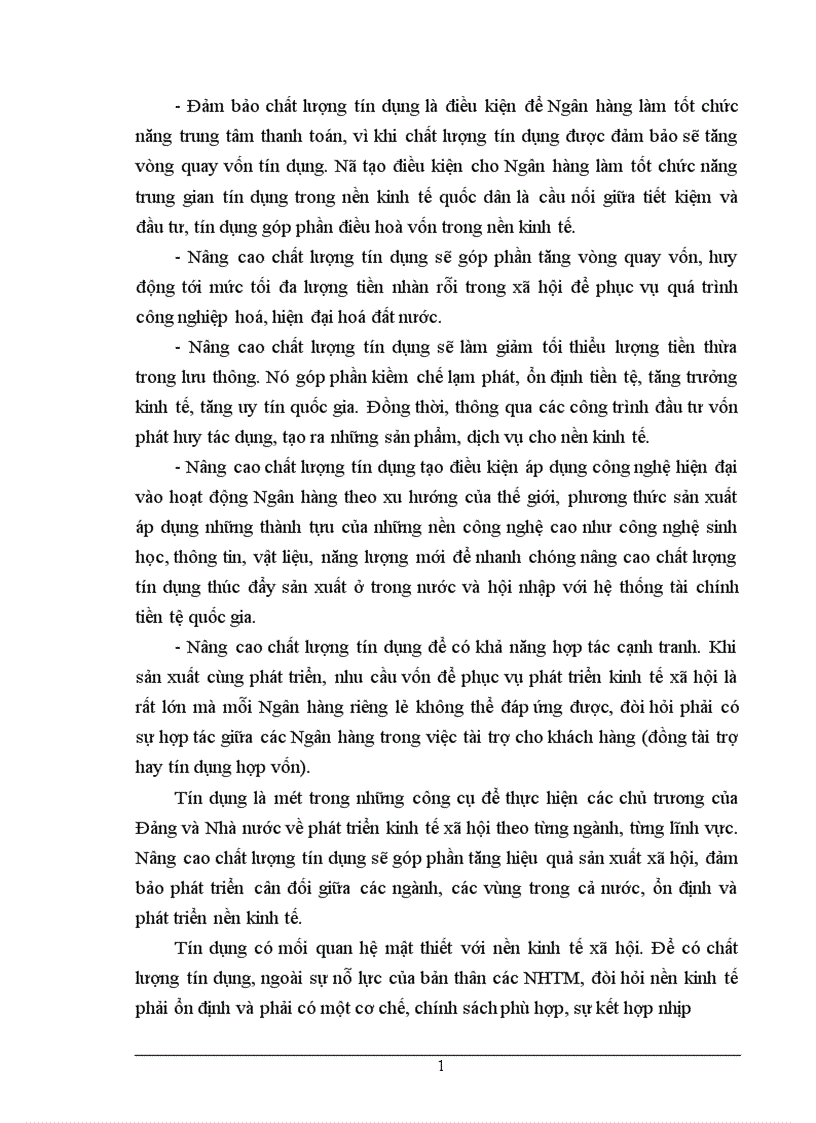 image for page Chất lượng tín dụng ngân hàng hiện trạng và giải pháp nâng cao chất lượng tín dụng tại NHTMCP Eximbank Hà Nội 1