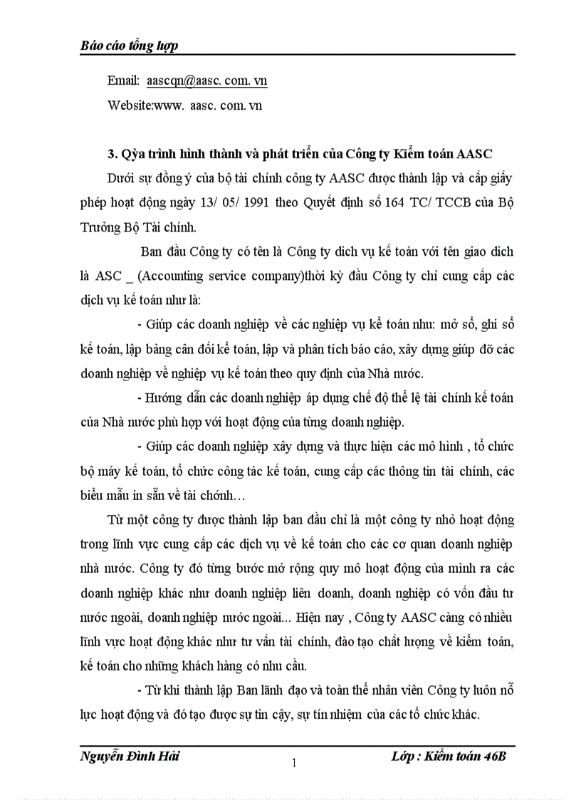 image for page Báo cáo thực tập tổng hợp của công ty trách nhiệm hữu hạn dịch vụ tư vấn tài chính kể toán và kiểm toán