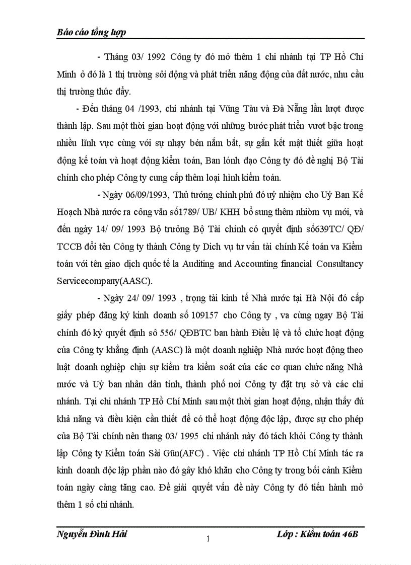 image for page Báo cáo thực tập tổng hợp của công ty trách nhiệm hữu hạn dịch vụ tư vấn tài chính kể toán và kiểm toán