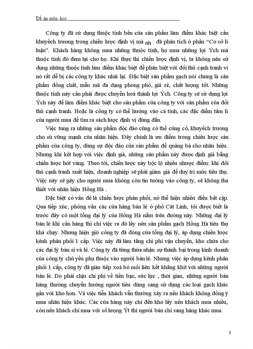 image for page Một số giải pháp nhằm hoàn thiện chiến lược xây dựng nhãn hiệu ceramic Hồng Hà 1