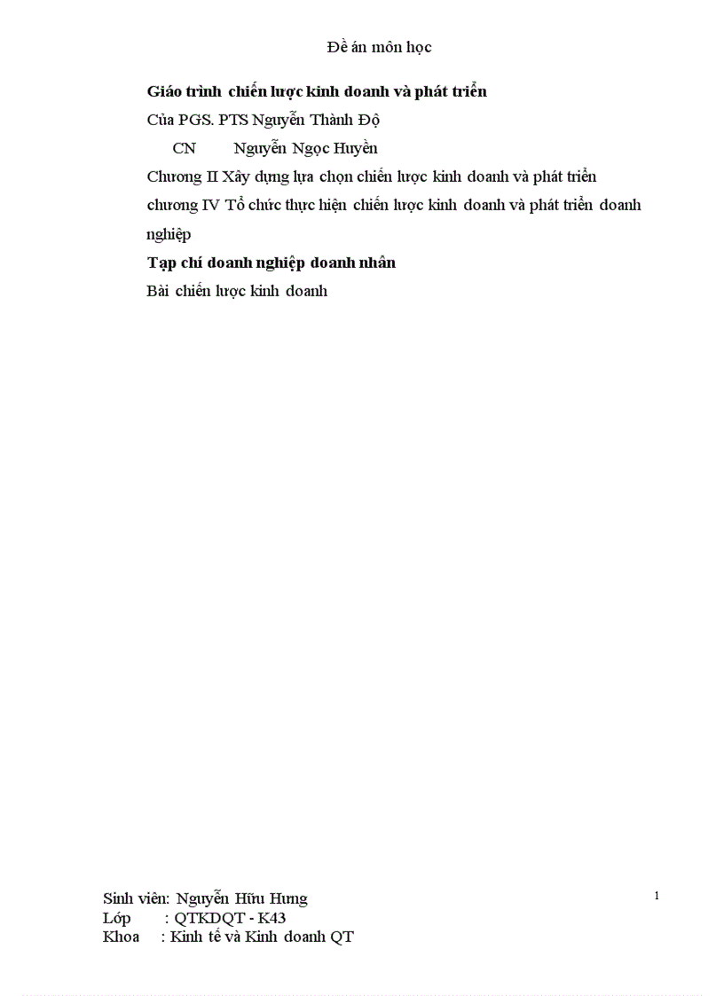 image for page Chiến lược kinh doanh của Việt Nam AIRLINES