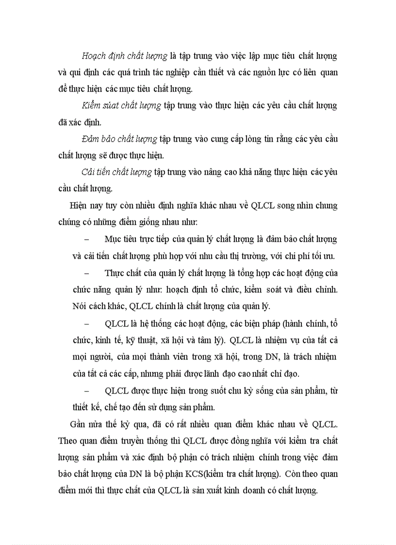 image for page Những sai lệch trong nhận thức và thực hiện về công tác QLCL ở Việt Nam hiện nay 1