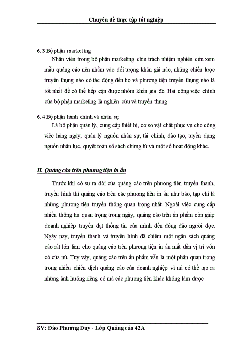 image for page Một số giảipháp nhằm nâng cáo hiệu quả của quảng cáo trên phương tiện in ấn tại công ty quảng cáo Sao Việt