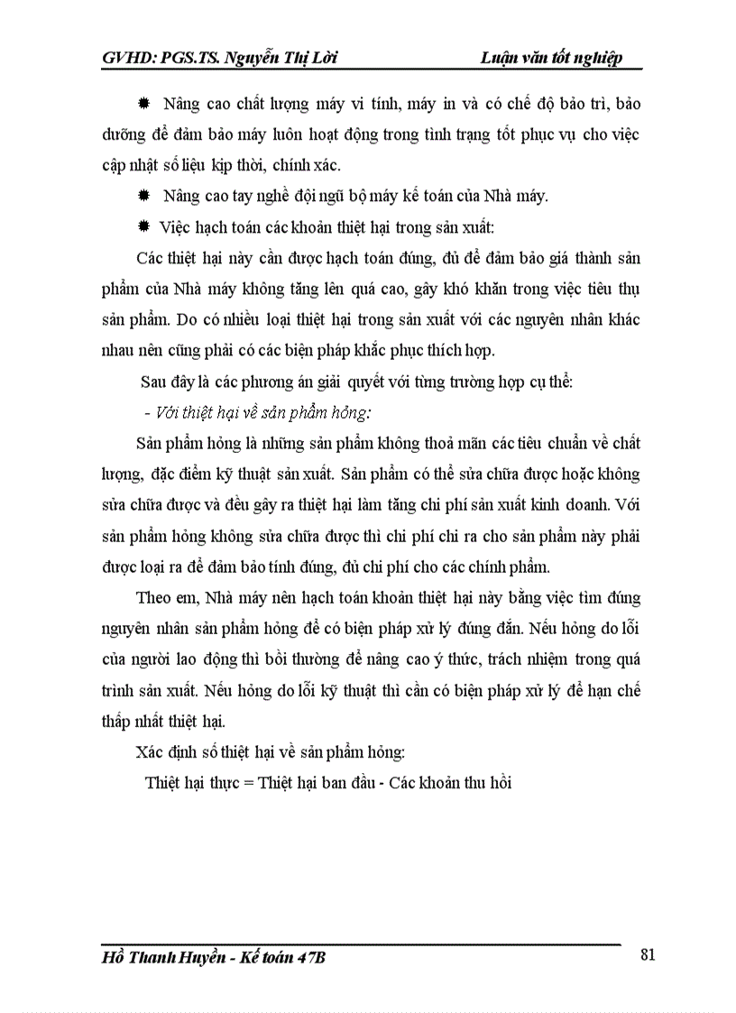 image for page Kế toán tập hợp chi phí sản xuất và tính giá thành sản phẩm tại Nhà máy chế tạo phụ tùng ô tô xe máy DETECH 1