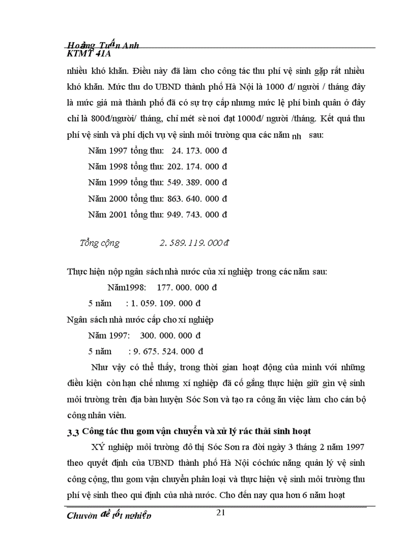 image for page Nâng cao năng lực quản lý rác thải sinh hoạt trên địa bàn huyện Sóc Sơn Hà Nội 1