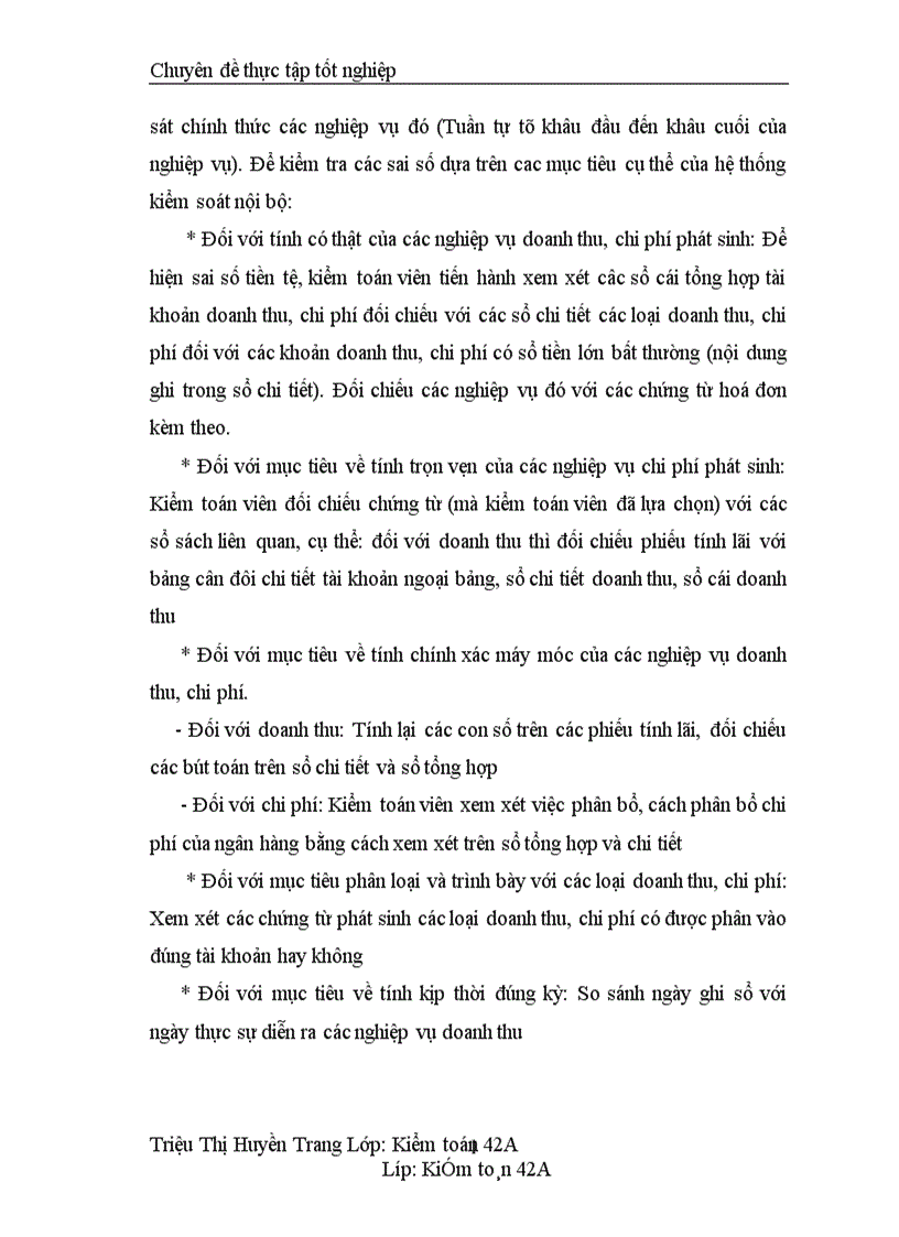 image for page Kiểm toán các loại doanh thu chi phí trong kiểm toán Báo cáo tài chính của Ngân hàng thương mại ở Công ty Dịch vụ Tư vấn Tài chính Kế toán và Kiểm toán 1