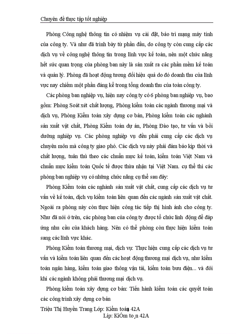 image for page Kiểm toán các loại doanh thu chi phí trong kiểm toán Báo cáo tài chính của Ngân hàng thương mại ở Công ty Dịch vụ Tư vấn Tài chính Kế toán và Kiểm toán 1