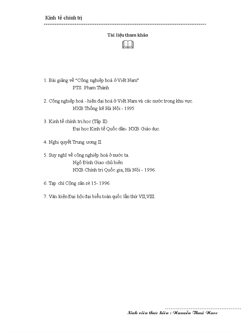 image for page Công nghiệp hoá hiện đại hoá ở Việt Nam 1