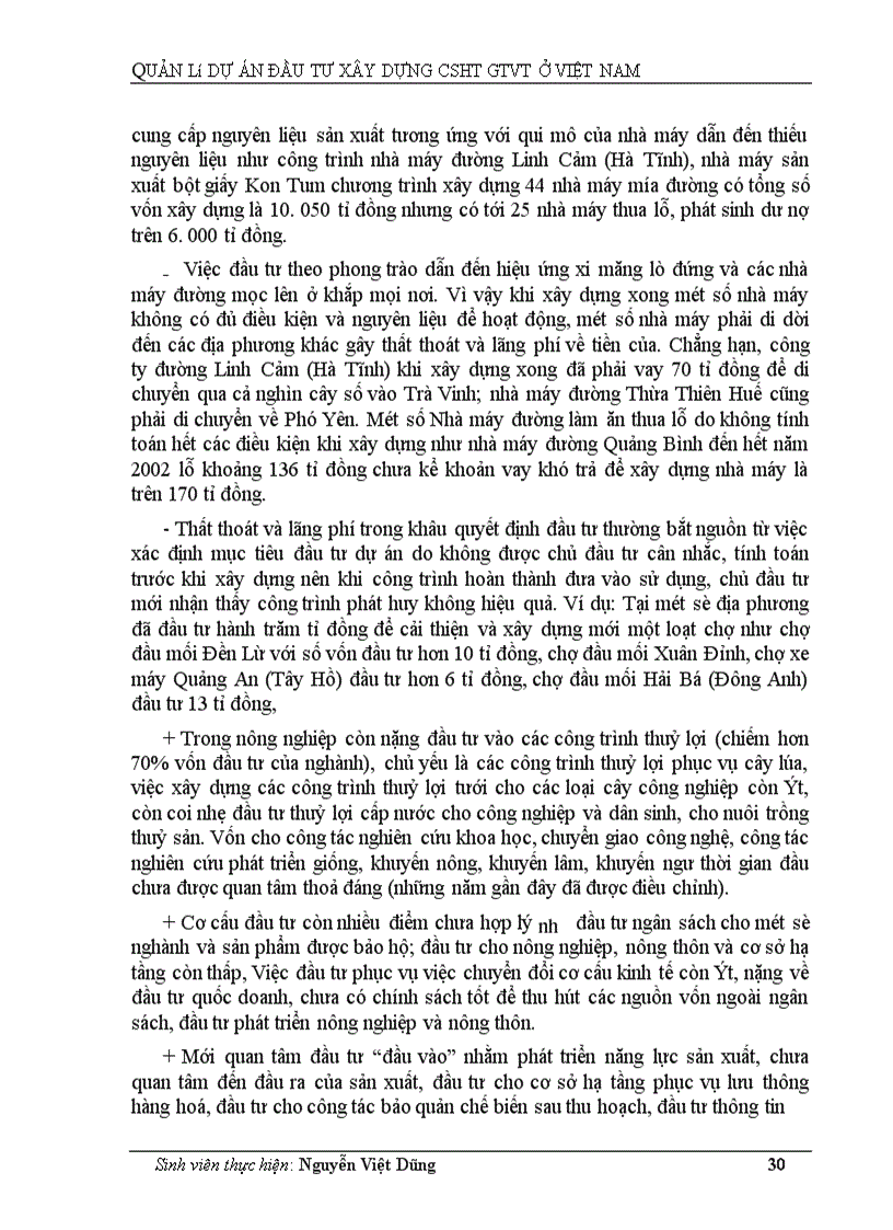 image for page Quản lý dự án đầu tư xây dựng CSHT GTVT ở Việt Nam 1