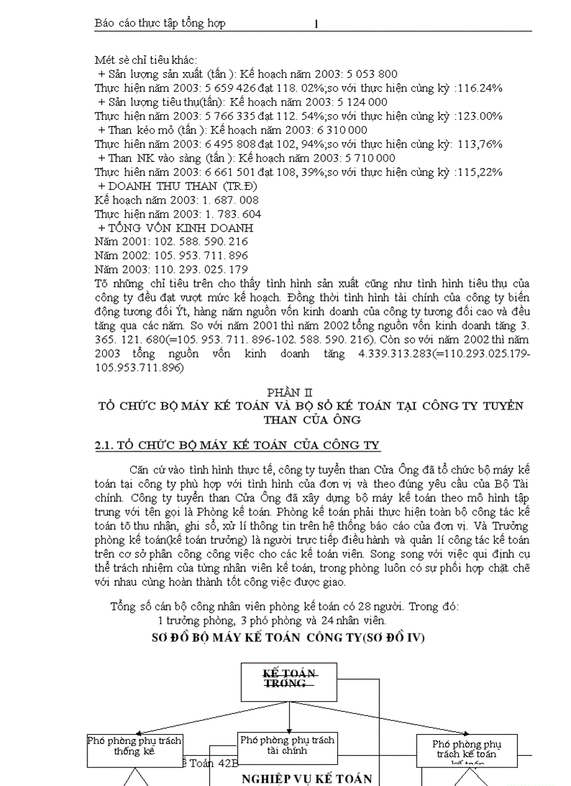 image for page Báo cáo thực tập tổng hợp của công ty tuyển than Cửa Ông 1