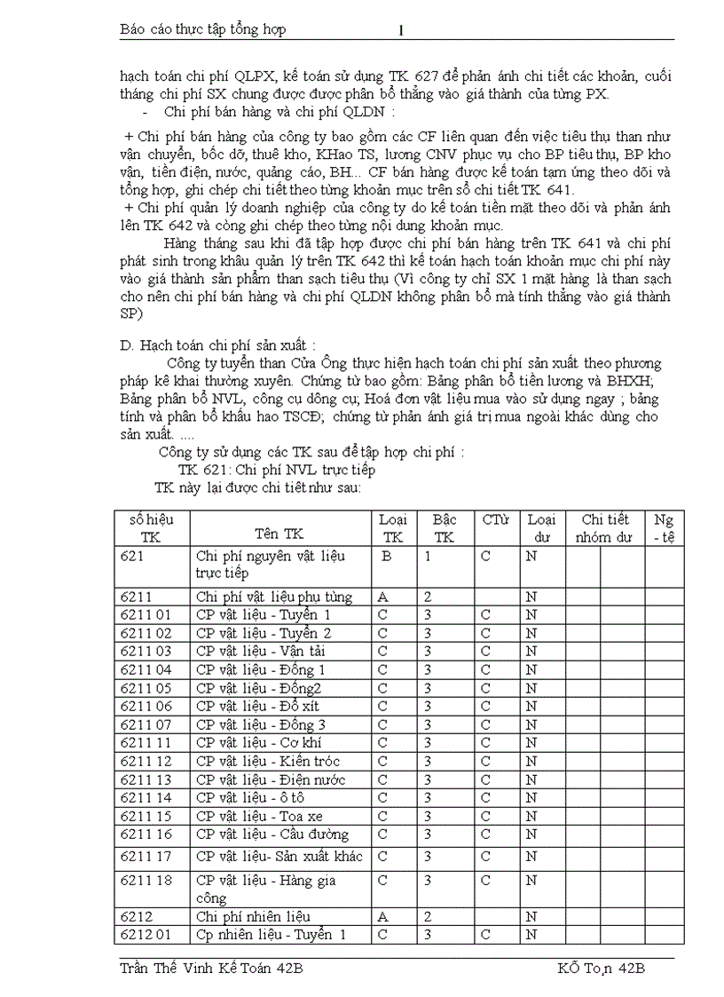 image for page Báo cáo thực tập tổng hợp của công ty tuyển than Cửa Ông 1