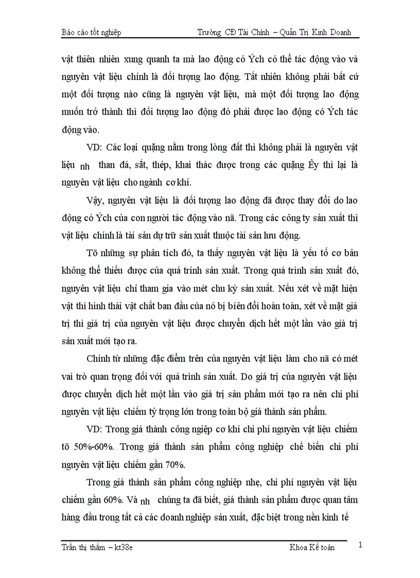 image for page Kế toán Nguyên vật liệu Công cụ dụng cụ Tại Công ty Cổ Phần Xây Lắp Điện Công Nghiệp 1