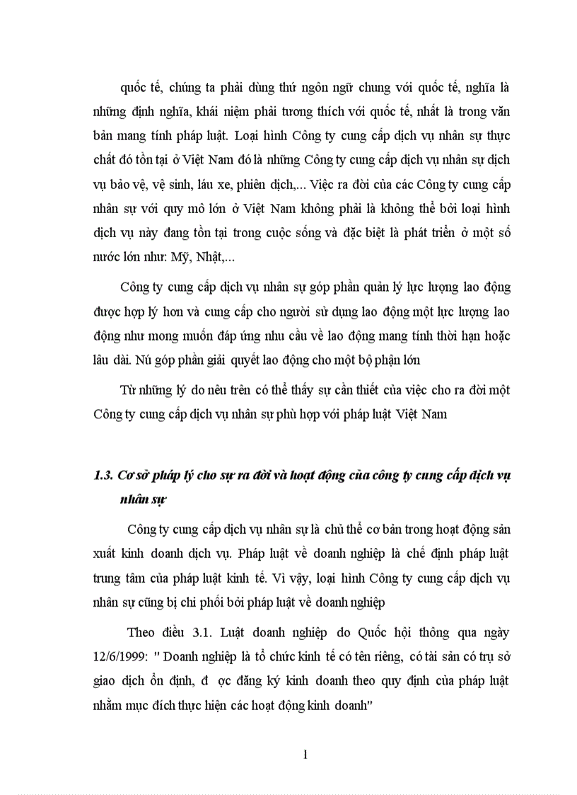 image for page Tổ chức và hoạt động của công ty cung cấp dịch vụ nhân sự 1