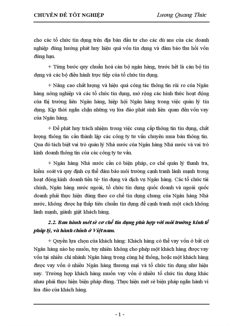 image for page Giải pháp nâng cao chất lượng tín dụng tại Ngân hàng nông nghiệp và phát triển nông thôn tỉnh Hưng Yên 1