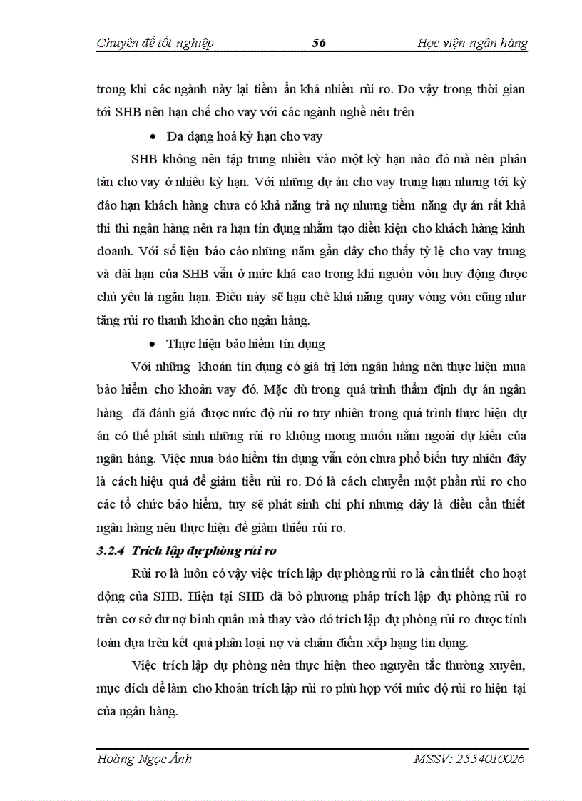 image for page Giải pháp phòng ngừa và hạn chế rủi ro tín dụng tại ngân hàng TMCP Sài Gòn Hà Nội