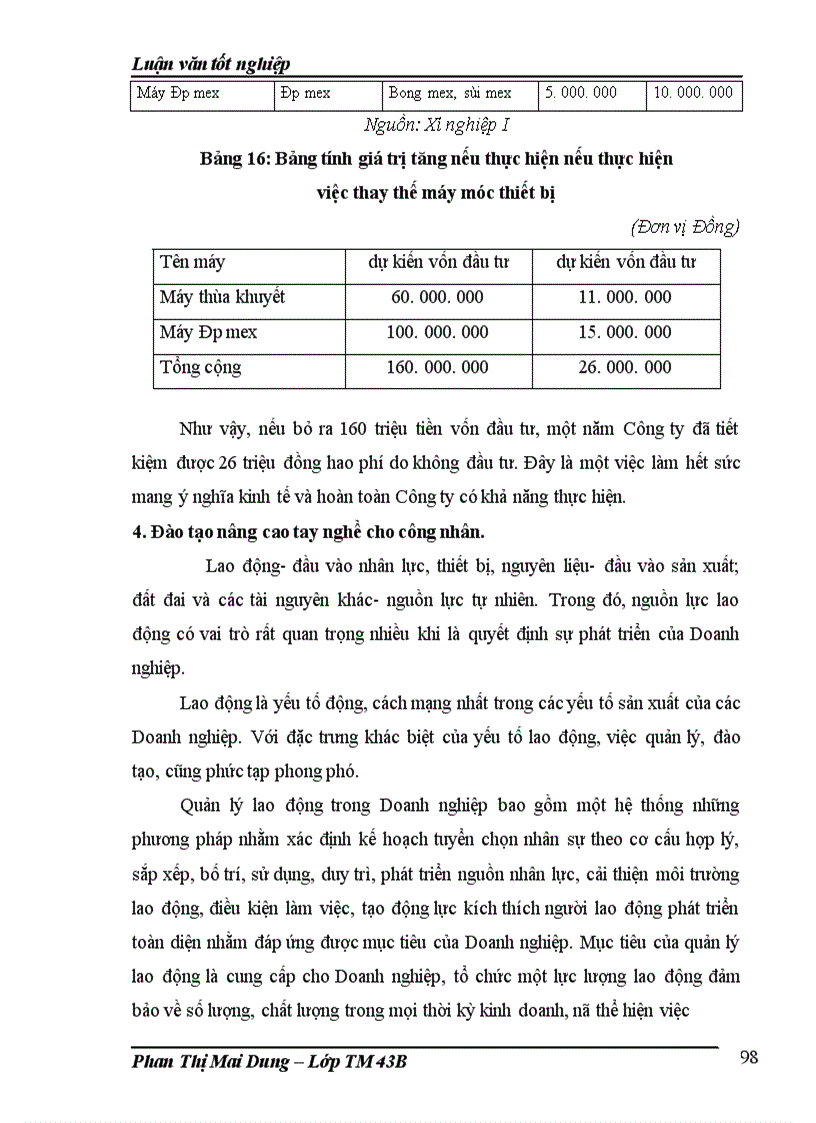 image for page Hoàn thiện công tác định mức vật tư cho sản xuất áo sơ mi ở Công ty cổ phần may Thăng Long