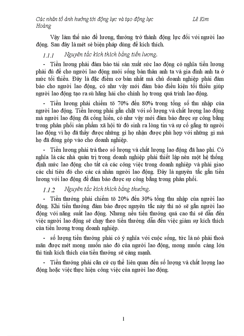 image for page Các nhân tố ảnh hưởng tới động lực và tạo động lực 1