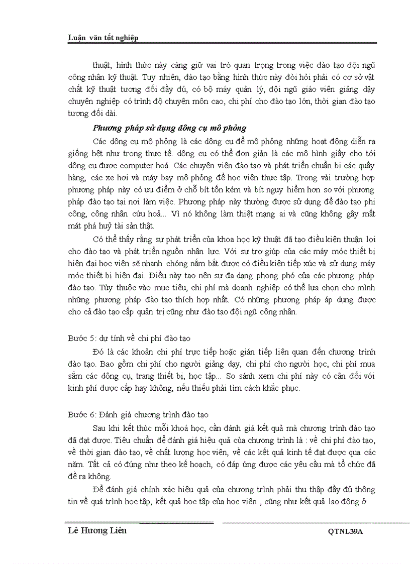 image for page Một số giải pháp nâng cao hiệu quả của công tác đào tạo và phát triển nguồn nhân lực ở Công ty Truyền tải điện 1 1