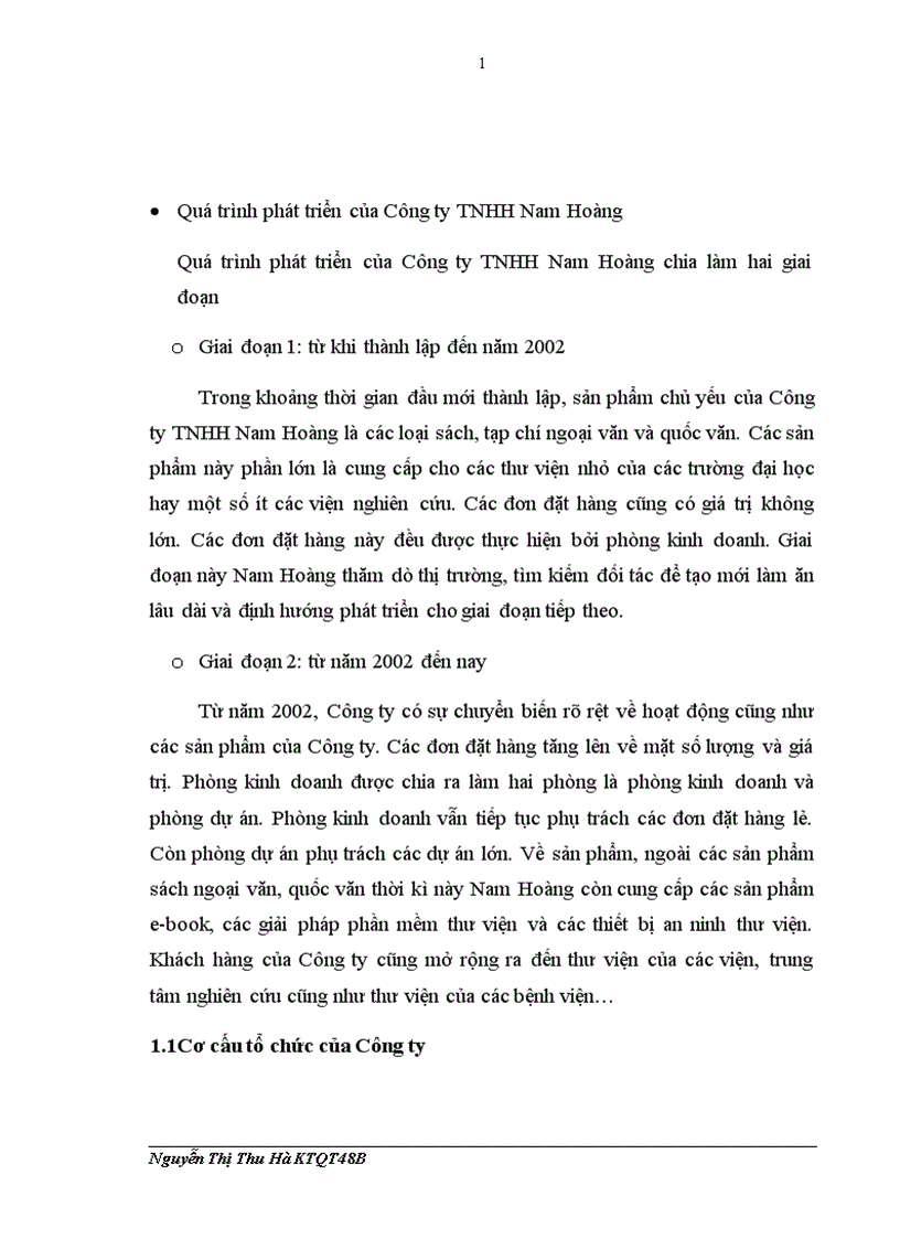 image for page Hoàn thiện kênh phân phối sách và các sản phẩm thư viện tại công ty TNHH Nam Hoàng