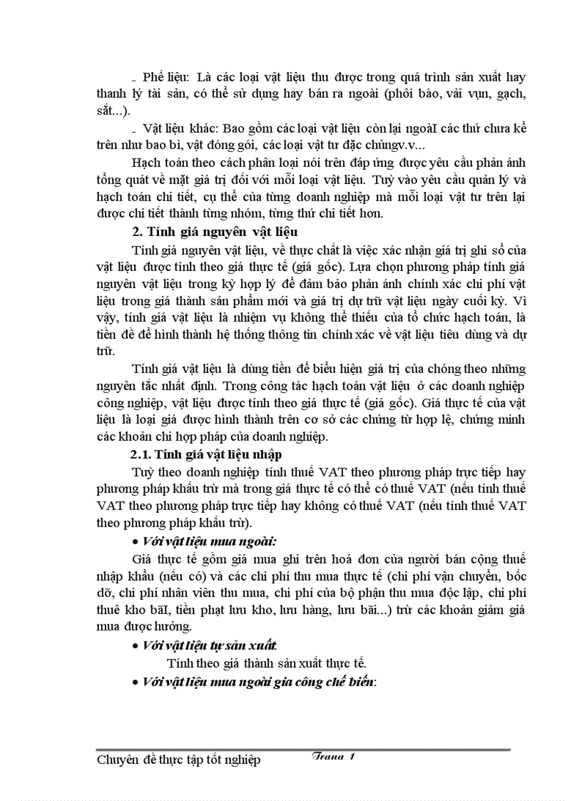 image for page Một số Giải pháp nhằm hoàn thiện công tác kế toán quản lý vật liệu tại xí nghiệp sản xuất và cung ứng vật tư Hà nội