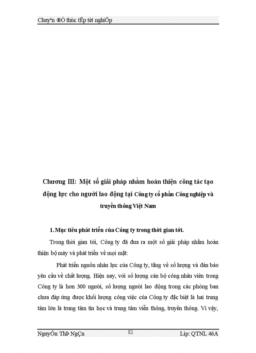 image for page Hoàn thiện công tác tạo động lực cho người lao động tại Công ty cổ phần Công nghiệp và truyền thông Việt Nam VNINCOM 1