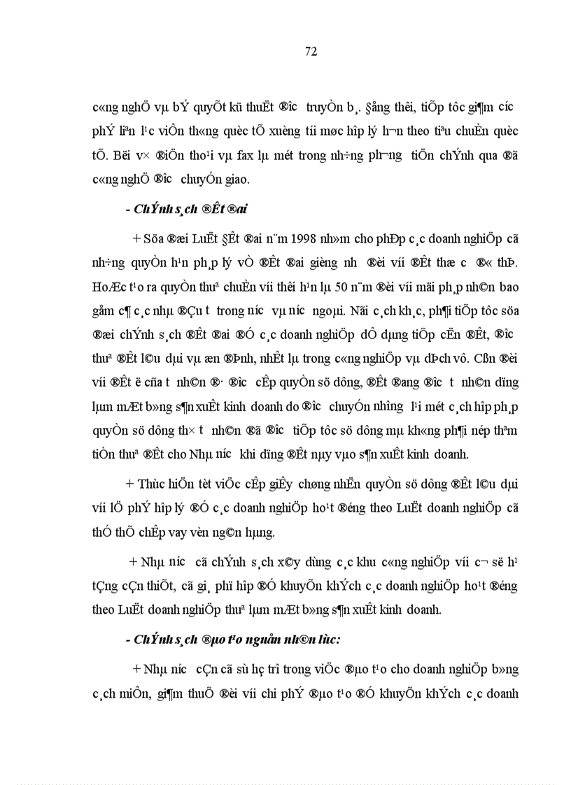 image for page Hoàn thiện chính sách tài chính tín dụng nhằm thúc đẩy sự phát triển của các doanh nghiệp hoạt động theo Luật doanh nghiệp ở Việt Nam
