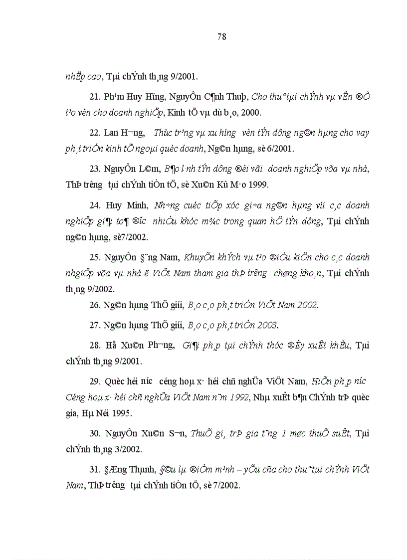 image for page Hoàn thiện chính sách tài chính tín dụng nhằm thúc đẩy sự phát triển của các doanh nghiệp hoạt động theo Luật doanh nghiệp ở Việt Nam