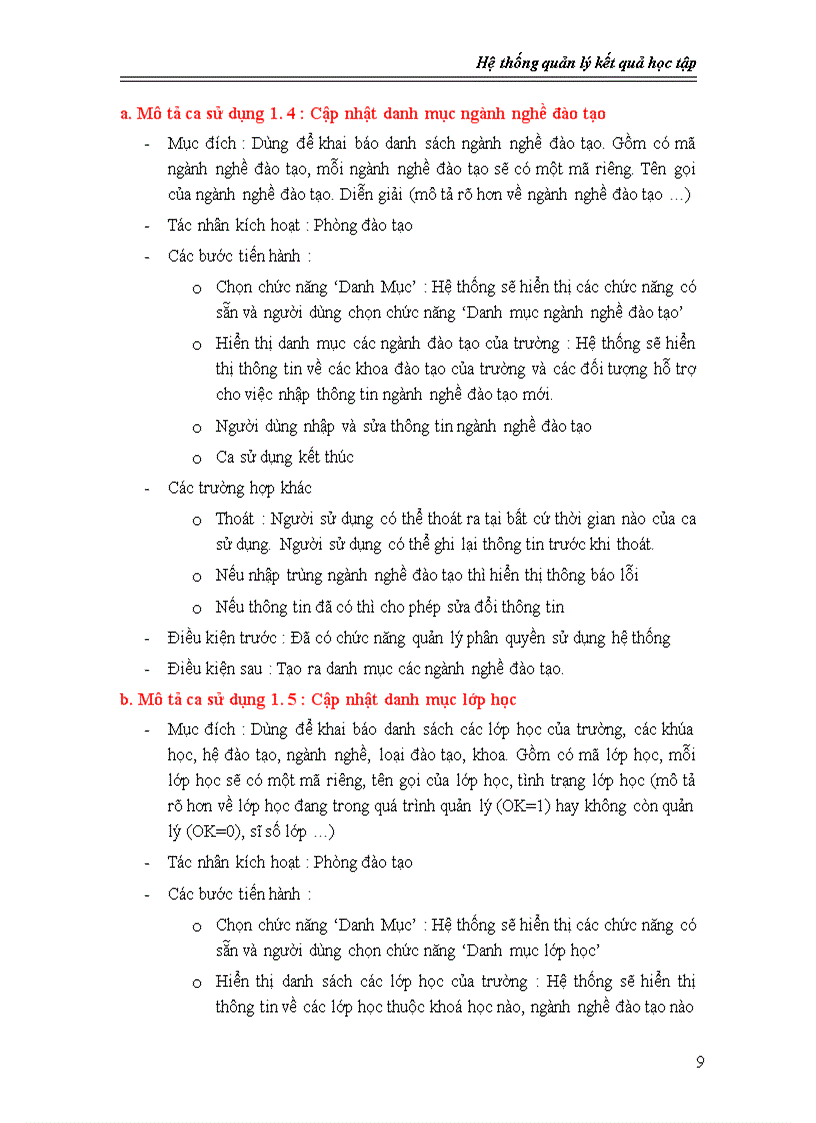 image for page Phân tích và thiết kế hệ thống quản lý kết quả học tập bằng UML