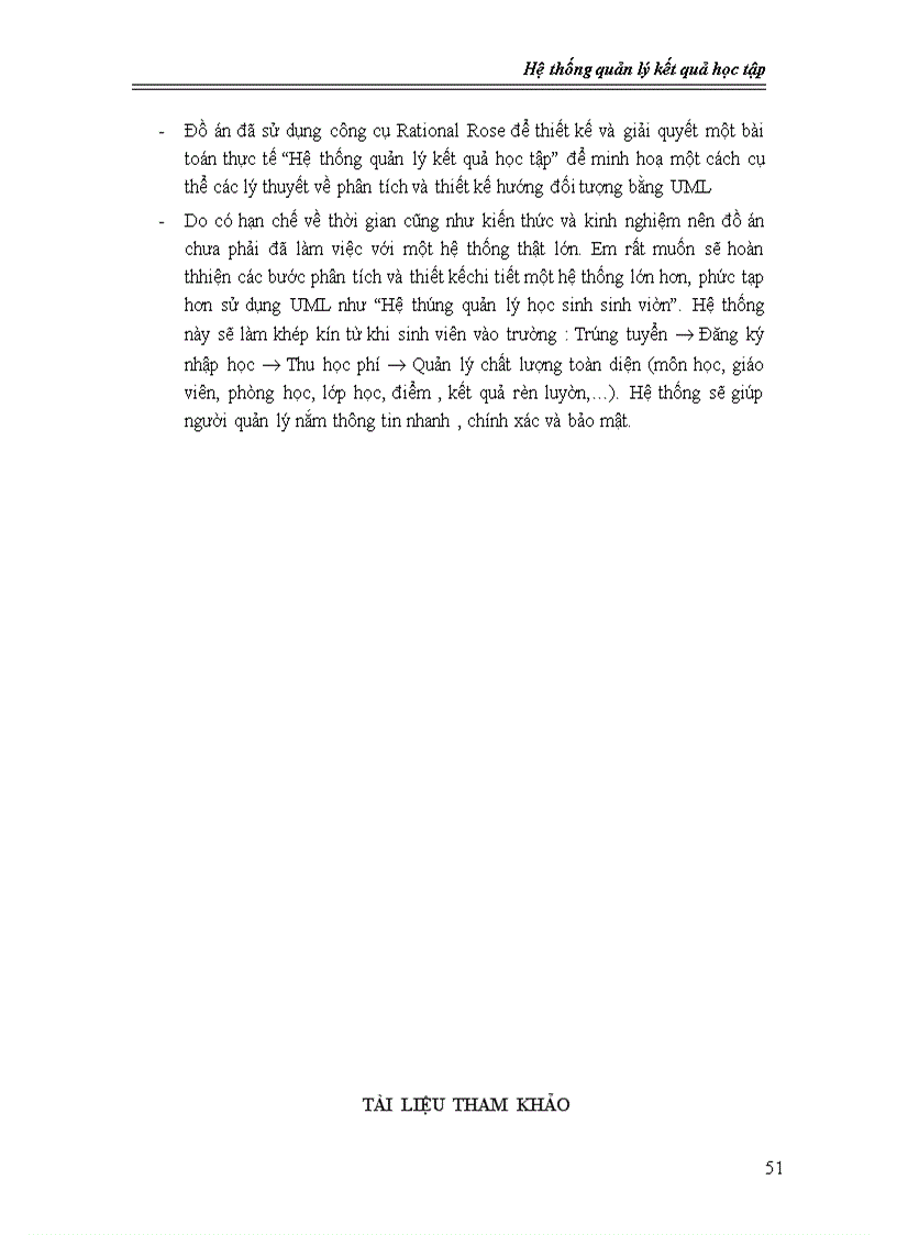 image for page Phân tích và thiết kế hệ thống quản lý kết quả học tập bằng UML