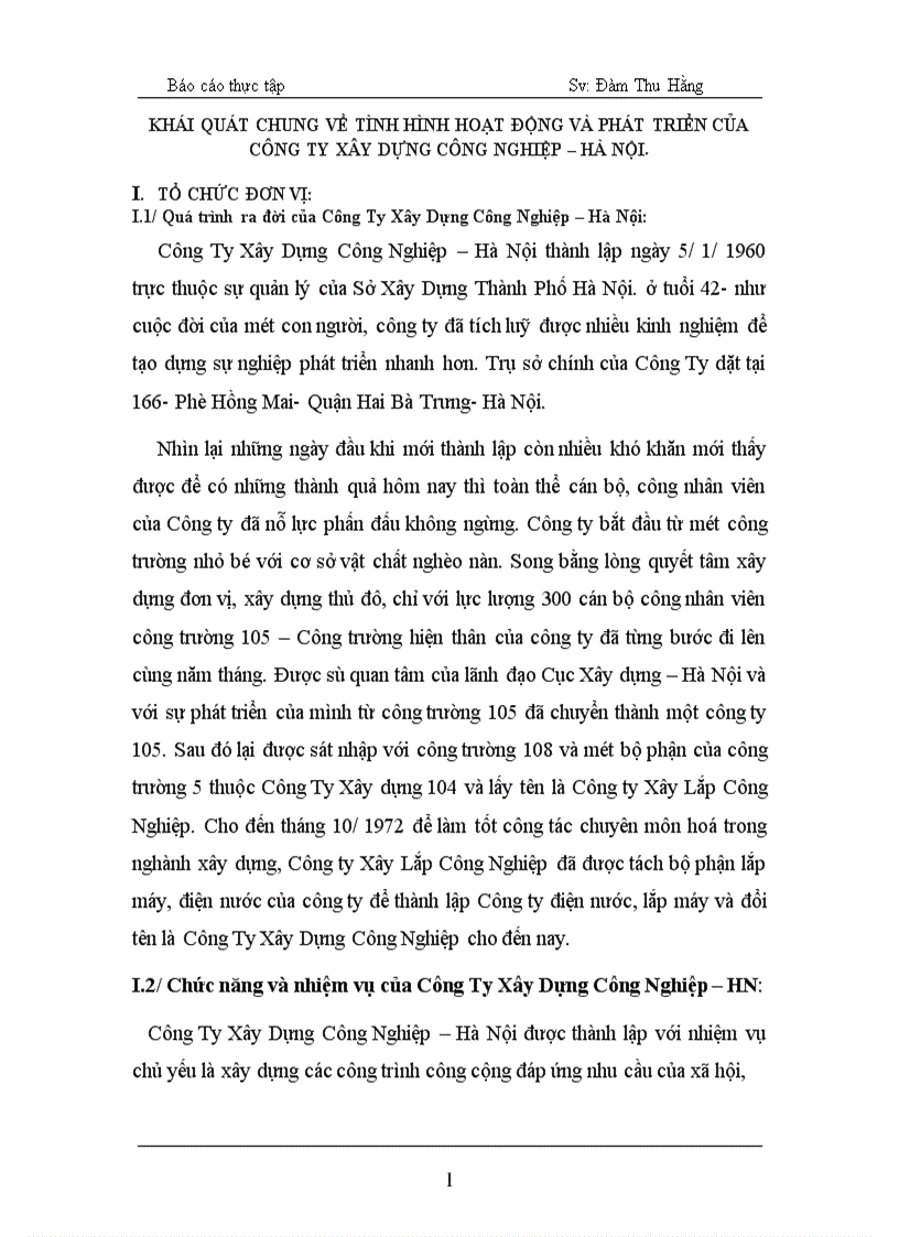 image for page Những hoạt động chính của văn phòng công ty XDCN Hà Nội